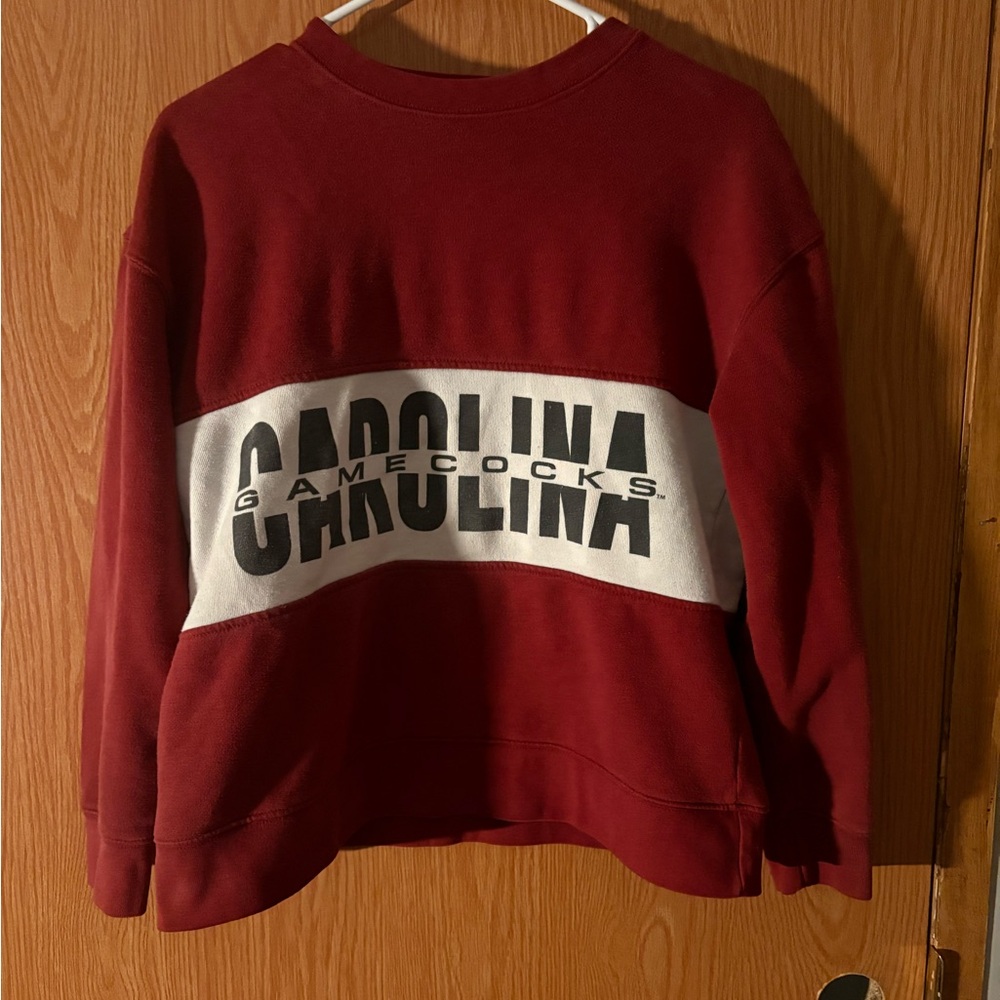 Tailgate South Carolina Gamecocks Sweatshirt Red White S